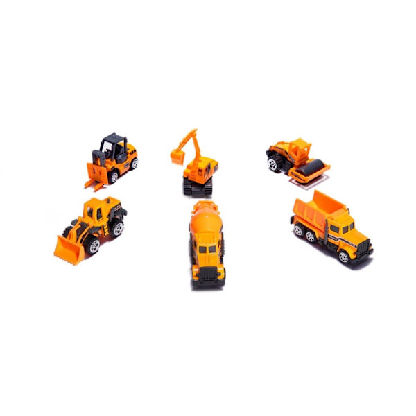 ROGer Construction Machinery Set 6pcs