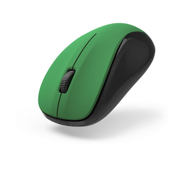 Hama "MW-300 V2" Optical 3-Button Wireless Mouse, HAMA-173024 Sort, Grøn