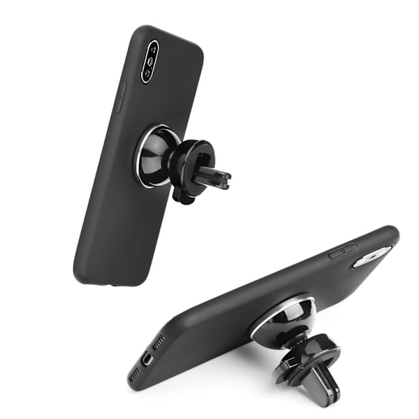 Mocco Soft Magnet Silicone Case With Built In Magnet For Holders for Samsung G950 Galaxy S8 Blue
