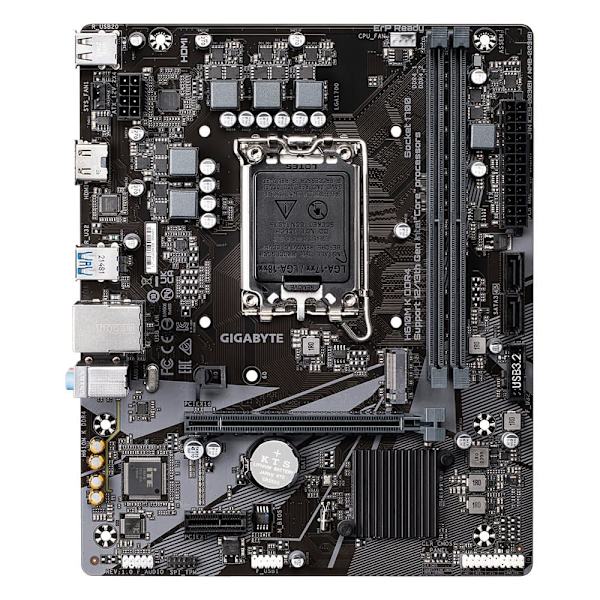 Gigabyte | H610M K DDR4 1.0 M/B | Processor family Intel | Processor socket  LGA1700 | DDR4 DIMM | Memory slots 2 | Supported hard disk drive interfac