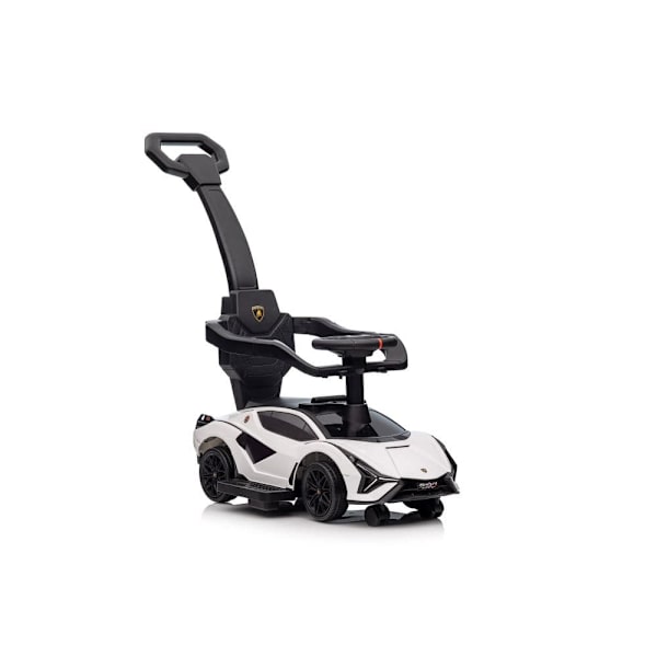 Lamborghini QLS-996T Ride-on With Pusher White