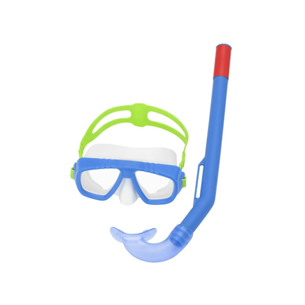Diving Mask With Snorkel Navy Blue Bestway 24018