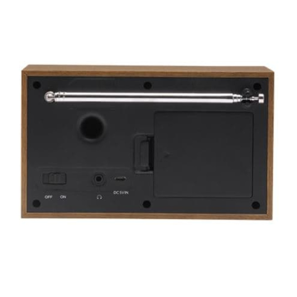 Denver DAB-46DARK GREY Internet Analog & digital Black, Brown