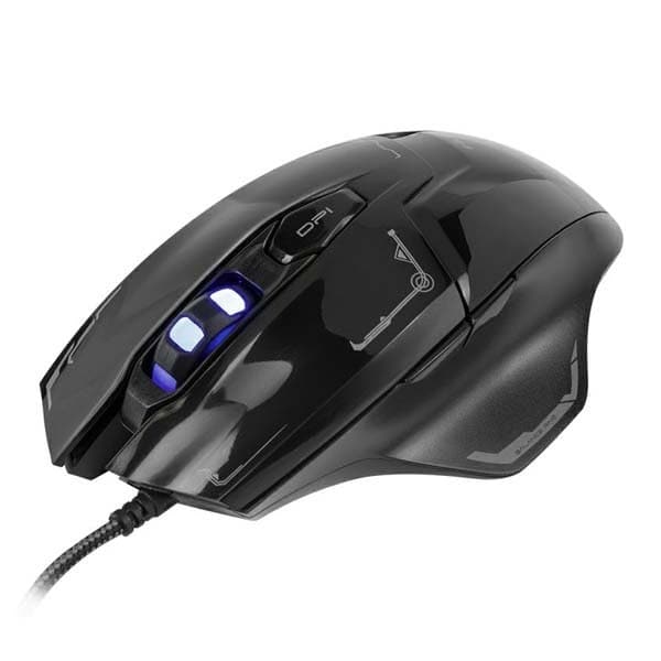 E-Blue EMS642 Master Of Destiny Gaming Mouse with Additional Buttons / LED / 3000 DPI / Avago Chipset / USB