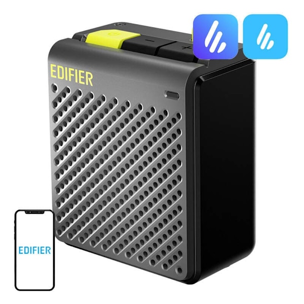 Edifier Speaker | MP85 | 2.2 W | Bluetooth | Grey | Portable | Wireless connection