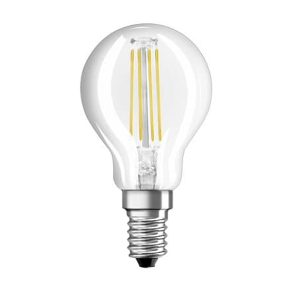 Osram Parathom Classic P Filament 40 non-dim 4W/827 E14 bulb | Osram | Parathom Classic P Filament | E14 | 4 W | Warm White