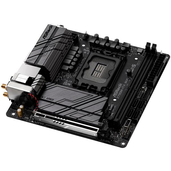 ASRock Z790M-ITX WIFI / Intel Z790 / LGA1700 / 2x DDR5 / 2x M.2 / HDMI / DP / USB-C / WiFi / Mini-ITX