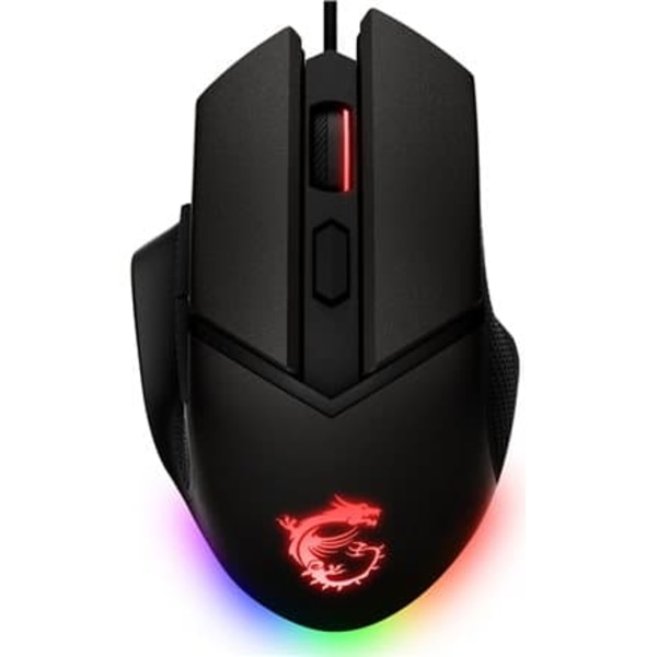 MOUSE USB OPTICAL GAMING/CLUTCH GM20 ELITE MSI Sort