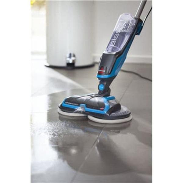 Mop | SpinWave | Corded operating | Washing function | Power 105 W | Blue/Titanium