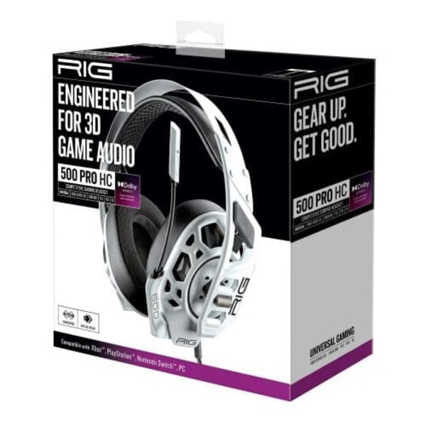 Gaming headset Nacon NACON RIG 500 PRO HC V2 White