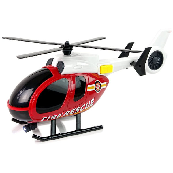 Helicopter Auto Fire Brigade Vehicle Set Sound