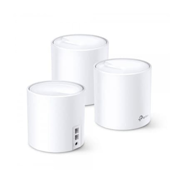 Wireless Router|TP-LINK|Wireless Router|2-pack|1800 Mbps|Mesh|IEEE 802.11a|IEEE 802.11n|IEEE 802.11ac|IEEE 802.11ax|DECOX20(3-PACK) Hvid