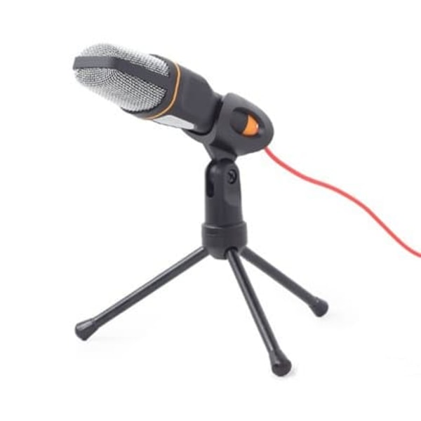 Galda mikrofons Gembird ar statīvu Black