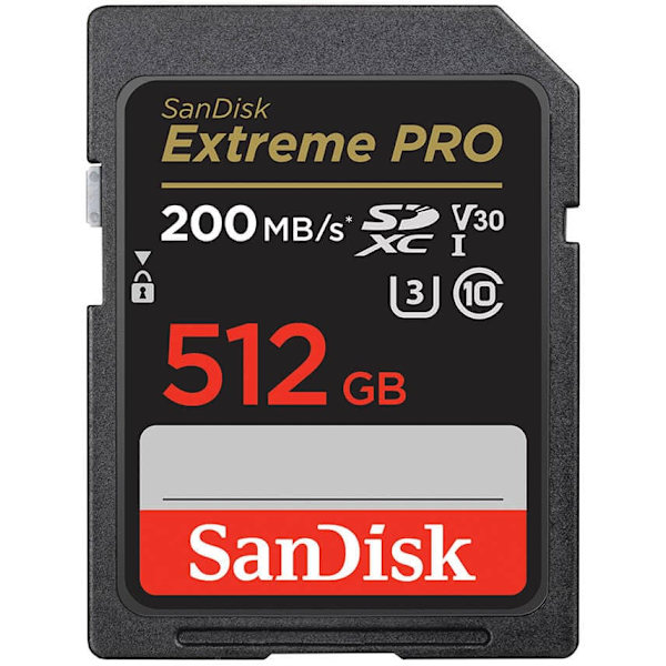 SanDisk Extreme PRO 512 GB SDXC Class 10