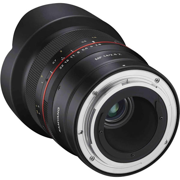 Samyang MF 14mm f/2.8 Z lens for Nikon Sort