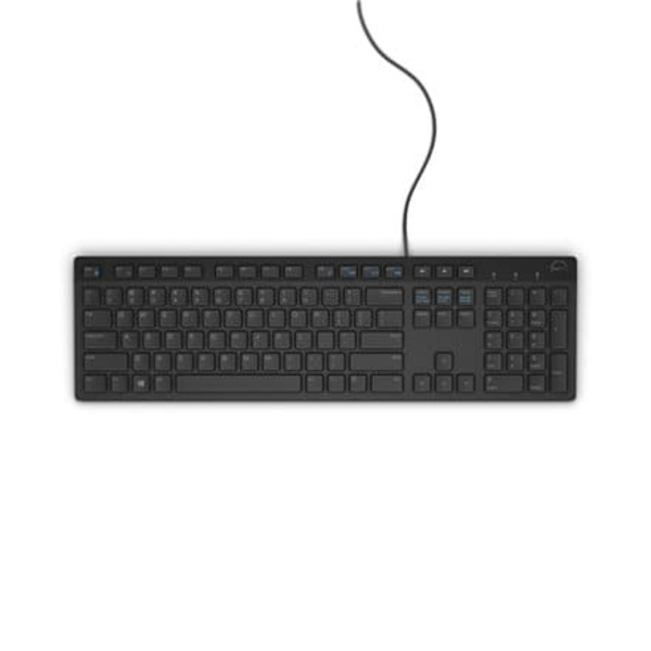 Keyboard Dell KB216 Multimedia, US International (QWERTY), Black