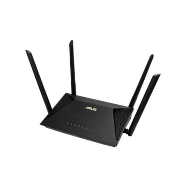 Wireless AX1800 Dual Band Gigabit Router, UK | RT-AX53U | 1201+600 Mbit/s | Ethernet LAN (RJ-45) ports 4 | Mesh Support No | MU-MiMO Yes | No mobile b Sort