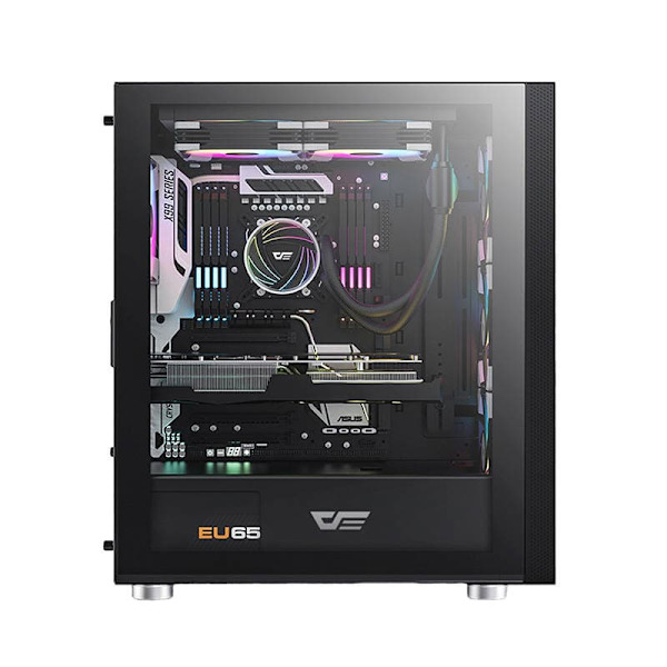 Computer Case Darkflash DK210 Graffiti (black)