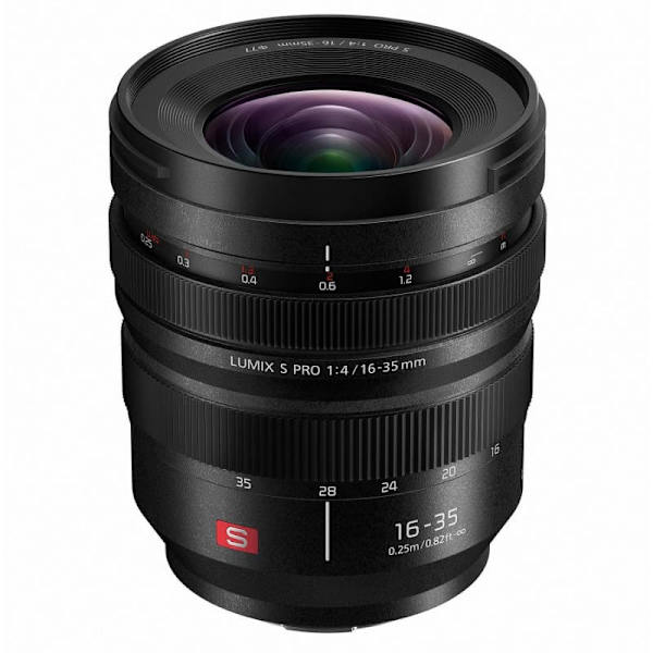 Panasonic Lumix S PRO 16-35mm f/4 lens Sort
