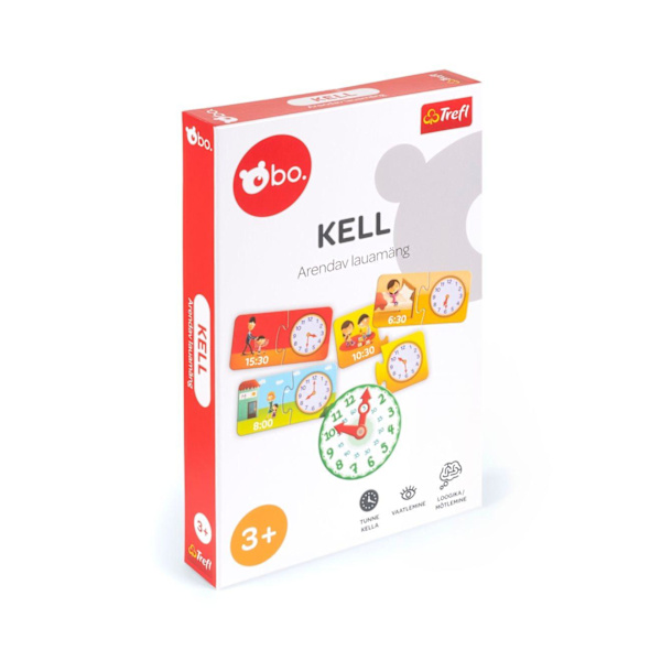 bo. Educational board game "Clock" (In Estonian lang.)