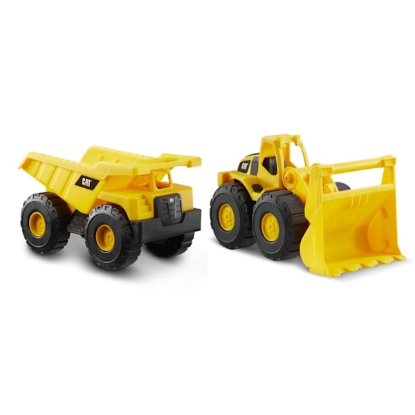 CAT construction fleet, 2 pack - dump truck & wheel loader, 82046