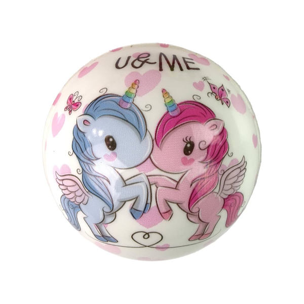Soft Rainbow Ball for Baby 8 cm in diameter.