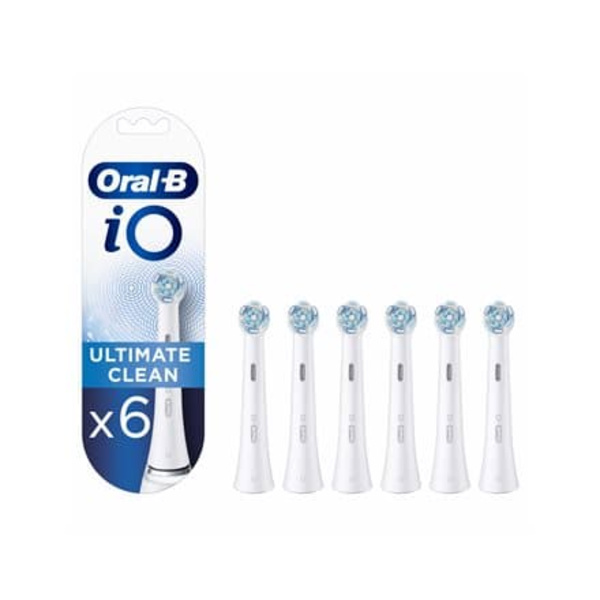 Oral-B | Toothbrush replacement | iO Ultimate Clean | Heads | For adults | Number of brush heads included 6 | Number of teeth brushing modes Does not