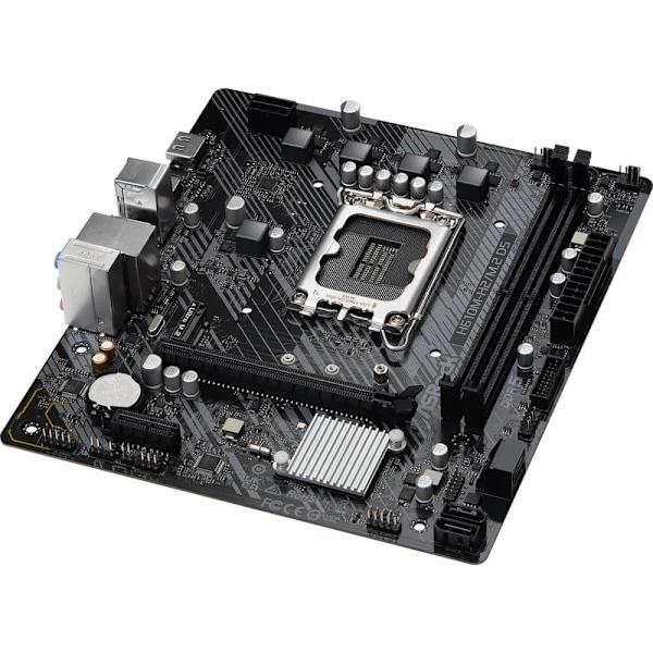 ASROCK MB Desktop H610M-H2/M.2, S1700, 2x DDR5, 1x PCIe 4.0 x16, 1x PCIe 3.0 x1, 1x SSD Ultra M.2 PCIe, 4x SATA3 6.0Gb/s, 4x USB 3.2, 6x USB 2.0, 1x V