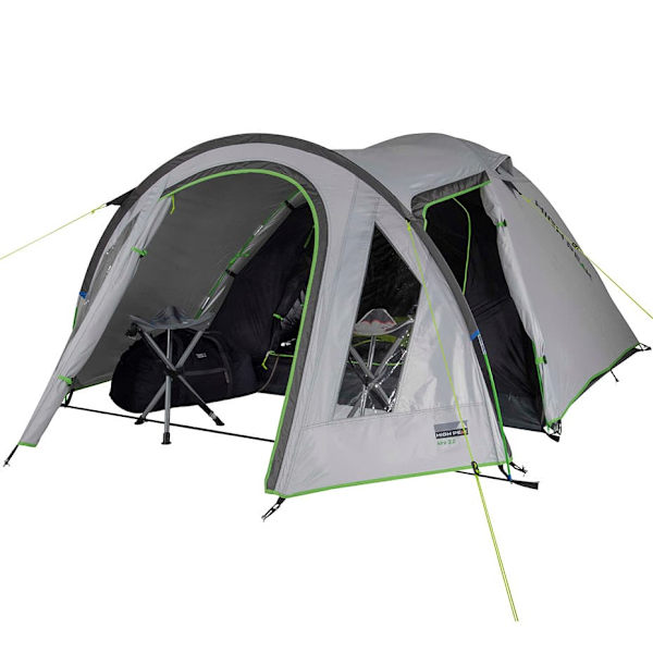 High Peak Kira 3.0 3 person(s) Grey Tunnel tent