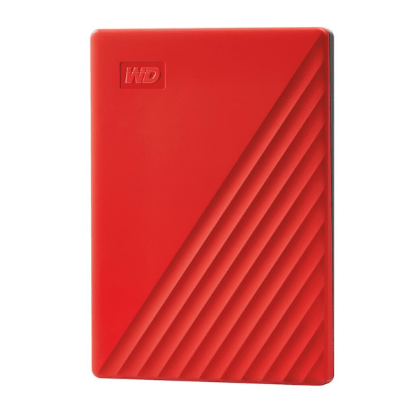 Ārējais cietais disks Western Digital My Passport 2TB Red