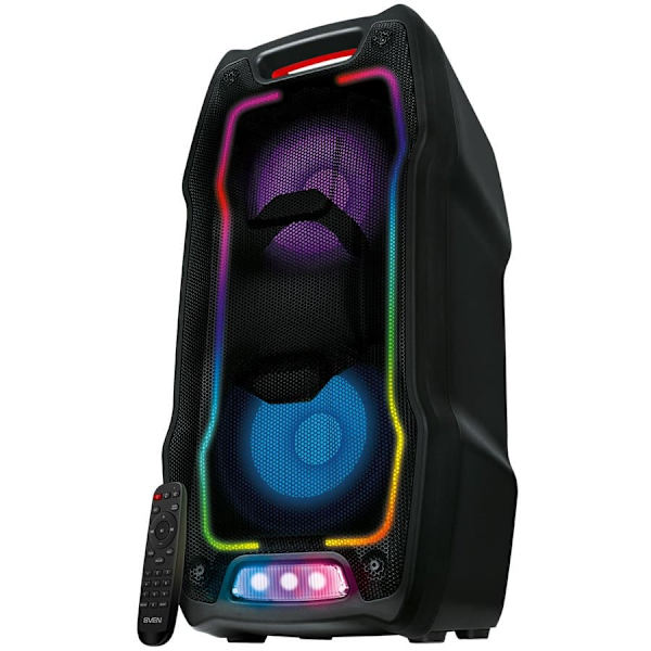 Speaker SVEN PS-730, black (100W, TWS, Bluetooth, FM, USB, microSD, LED-display, 4400mA*h)