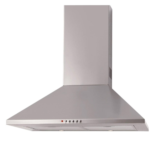 CATA | Hood | OMEGA 600 X | Wall mounted | Energy efficiency class C | Width 60 cm | 645 m³/h | Mechanical control | LED | Grey Rustfrit stål