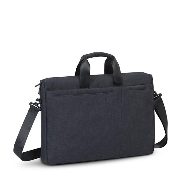 Rivacase 8355 notebook case 43.9 cm (17.3") Briefcase Black