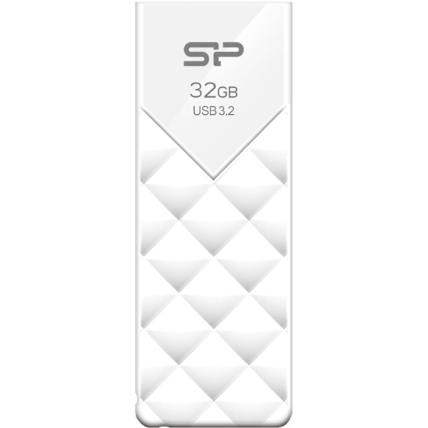 Silicon Power flash drive 32GB Blaze B03 USB 3.2, white