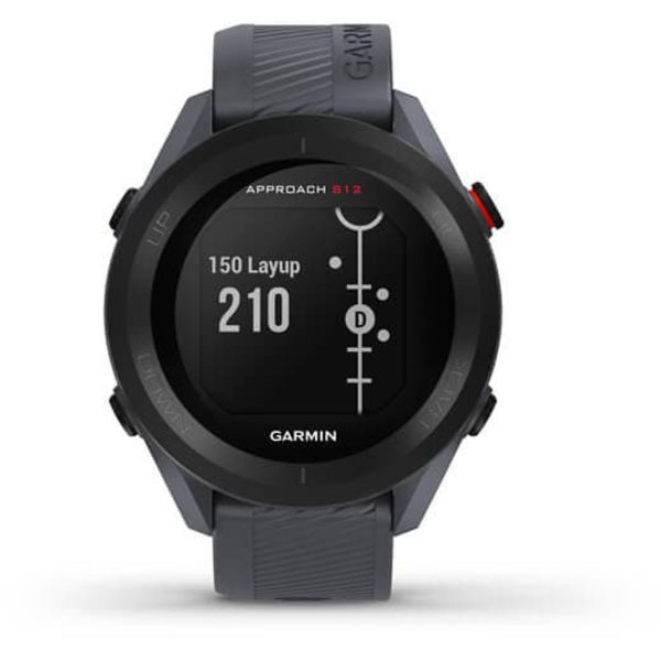 Garmin Approach S12 MIP 43 mm Digital 175 x 175 pixels Touchscreen Grey GPS (satellite)