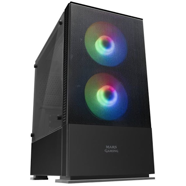 Mars Gaming MCZ PC Case ARGB Black Svart