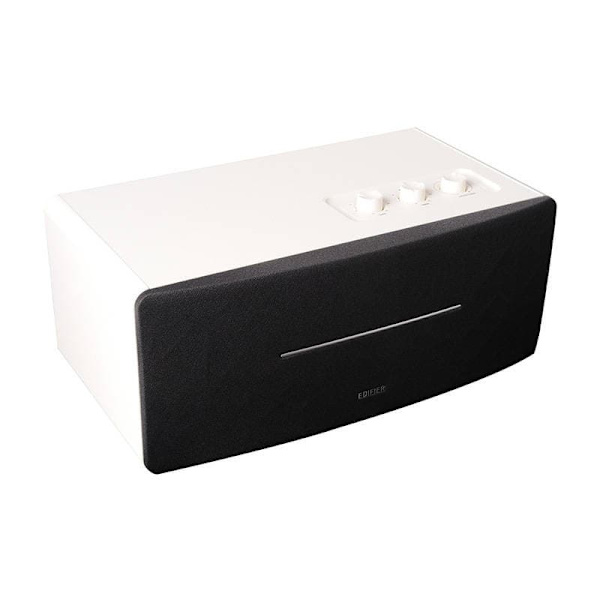 BOXE EDIFIER desktop bluetooth, RMS: 70W (2 x 20W, 2 x 15W), Bluetooth 5.0, RCA, AUX, Line-Out, white, "D12-W"  (timbru verde 0.8 lei)