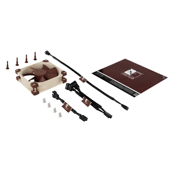Noctua NF-A9 PWM computer cooling system Computer case Fan 9.2 cm Beige, Brown