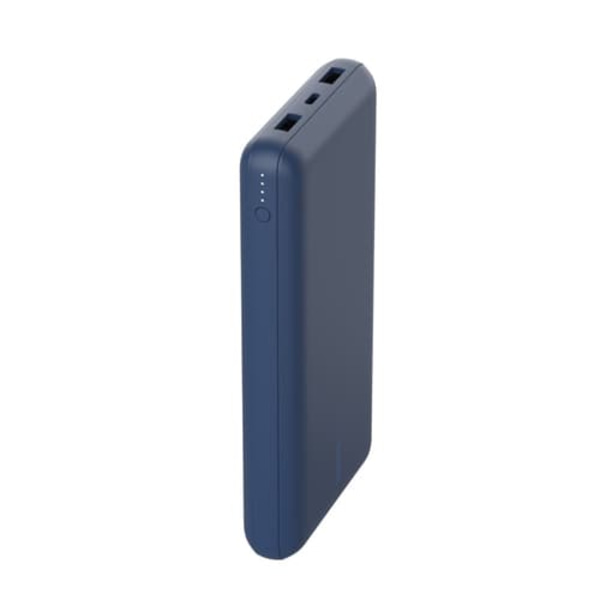 POWERBANK 20.000MAH 15W/USB-A UND USB-C ANSCHLUSS BLAU Blå