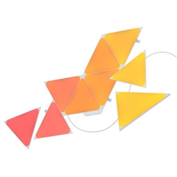 Nanoleaf | Shapes Triangles Starter Kit (9 panels) | 1 W | 16M+ colours Hvid