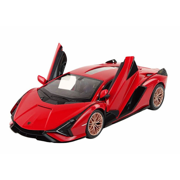 Car R/C Lamborghini Sian FKP 37 Rastar 1:14 Red with Remote Control