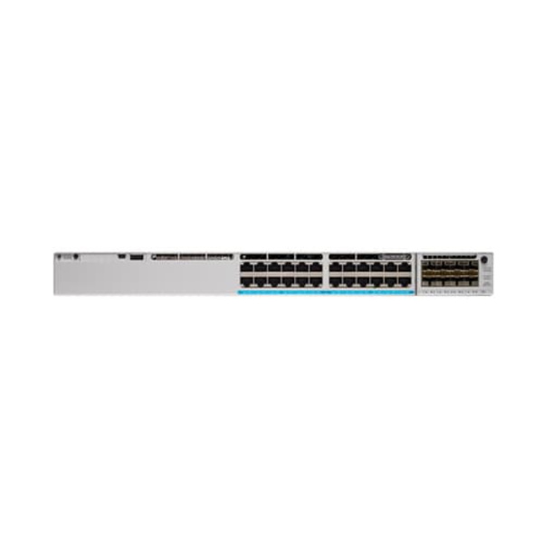 Catalyst 9300L 24p data, Network Advantage ,4x1G Uplink Grå