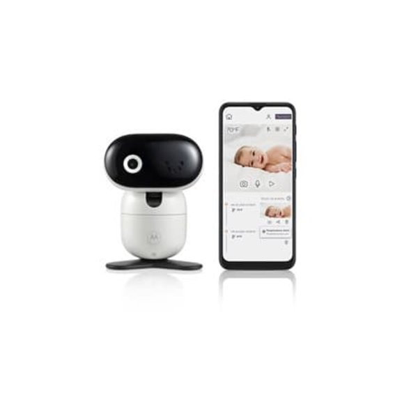 Motorola | L | Remote pan, tilt and zoom; Two-way talk; Secure and private connection; 24-hour event monitoring  and streaming; Wi-Fi connectivity for Hvid