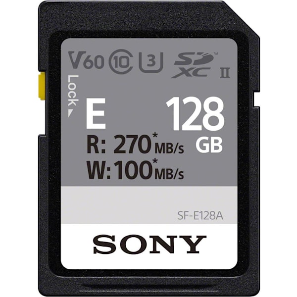 Sony memory card SDXC 128GB E UHS-II C10 U3 V60