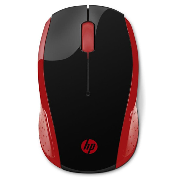 HP Wireless Mouse 200 (Empress Red) Sort, Rød