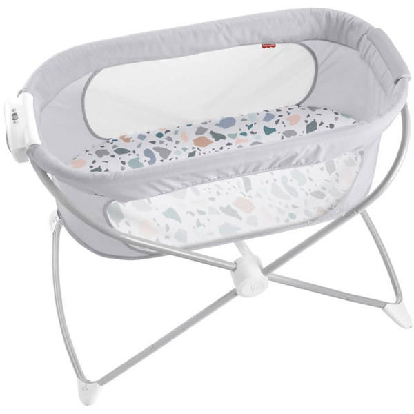 FISHER PRICE FOLDING COT SLEEPS SOUNDLY GVG95