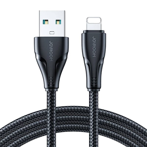 Joyroom USB - Lightning Cable Surpass Series, 2.4A, 3m, Black (S-UL012A11)