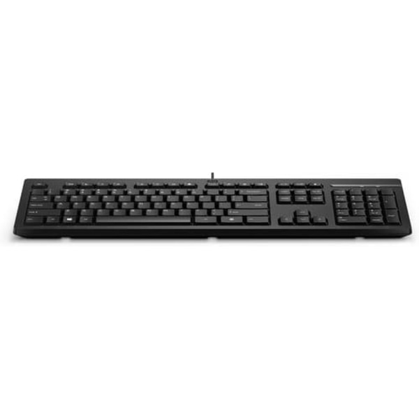 HP 125 USB KEYBOARD ENGLISCH EU Sort