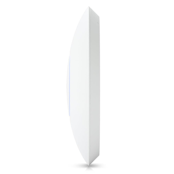 UBIQUITI U6+, WiFi 6, 4 spatial streams, 140 m² (1,500 ft²) coverage, 300+ connected devices, Powered using PoE, GbE uplink. Valkoinen
