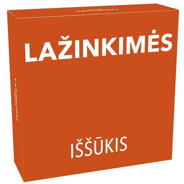 TACTIC Board game Wanna bet challenge (In Lithuanian lang.)